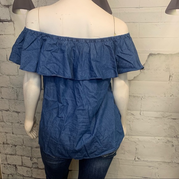 Lane Bryant Off Shoulder Top 18/20 - Picture 2 of 5